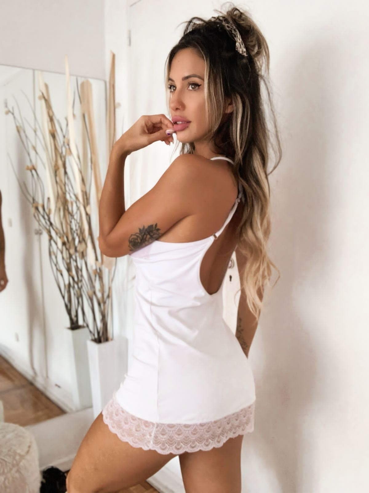 Camisolín Caroline Blanco Klandestina